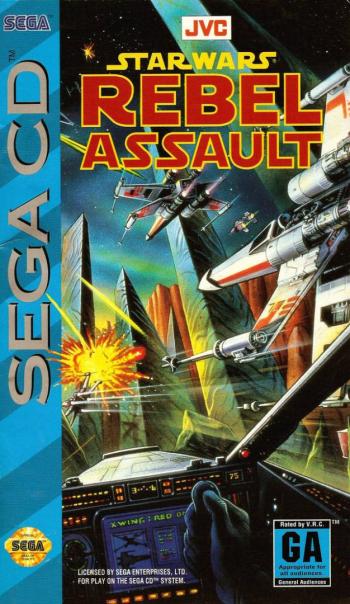 Cover Star Wars: Rebel Assault for Sega CD